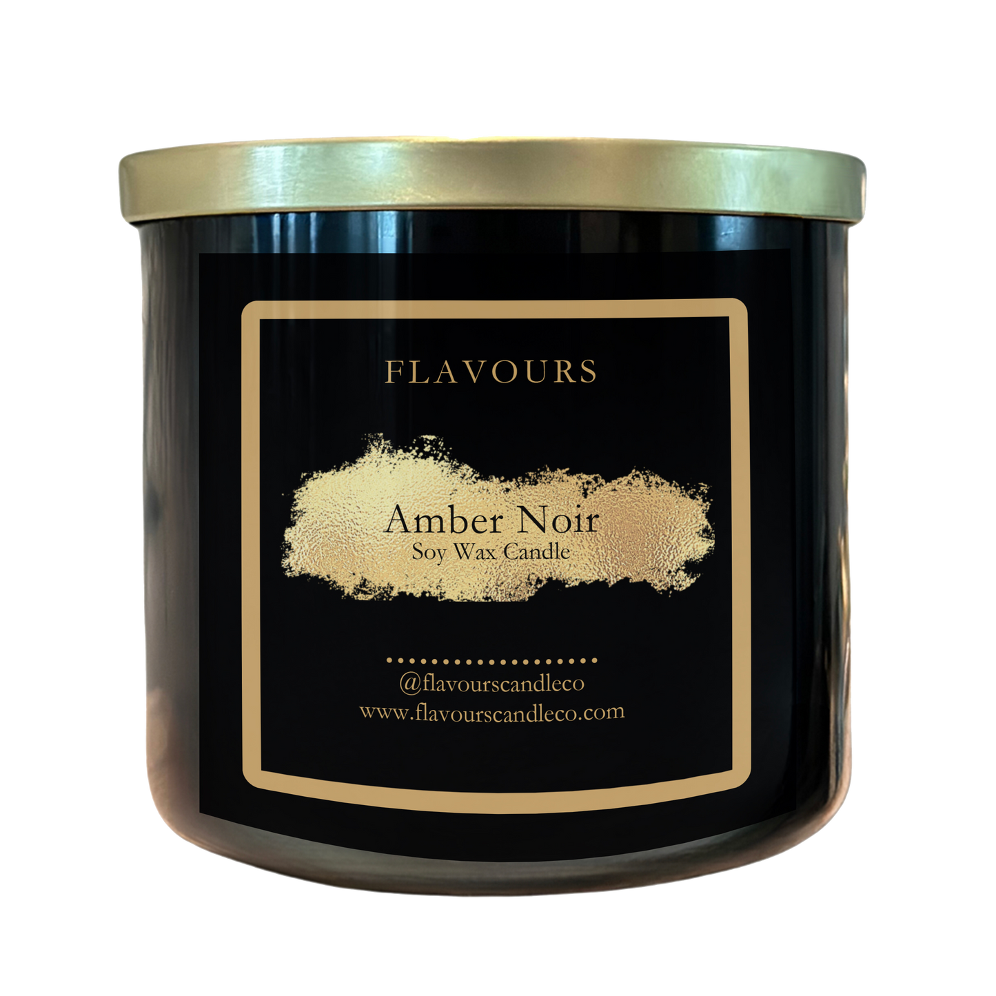 Amber + Plum + Dark Musk + Jasmine Soy Wax Candle