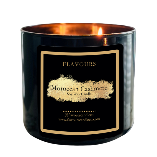 Ylang Ylang + Bergamot + Powder + Lavender Soy Wax Candle